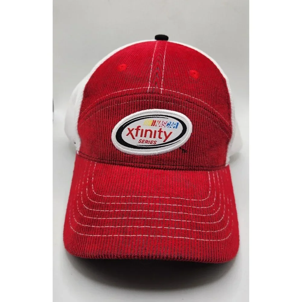 NASCAR xfinity Racing Series Hat Breathable Corduroy ComcastNBC Baseball Cap NEW
